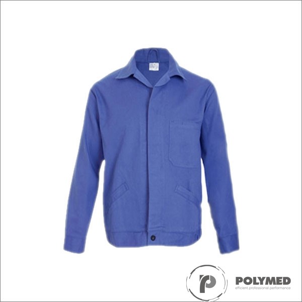 Haina de lucru unisex, albastru, XS-XL - Polymed