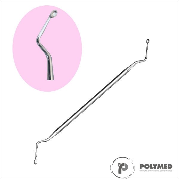 Chiureta alveolara Hemingway, tip lingurita - Polymed