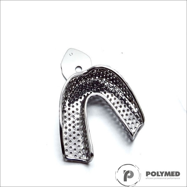 Lingura inox pentru material de impresie, inferior - Polymed