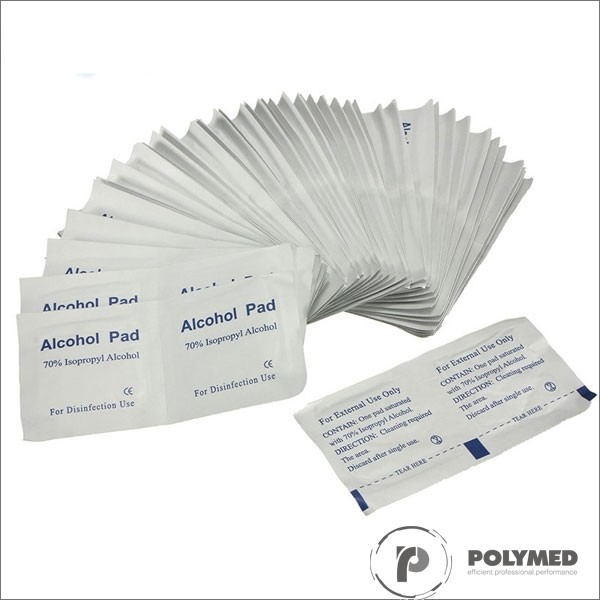 Tampoane PPSB, impregnate cu alcool izopropilic 70%