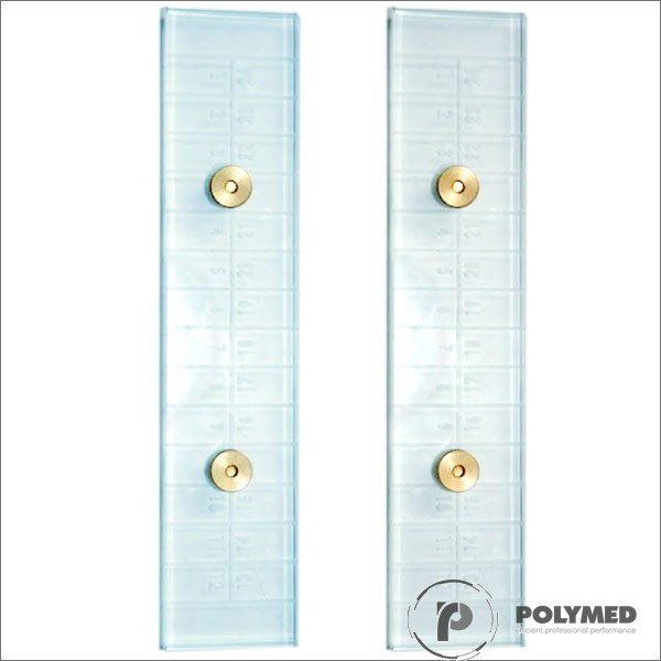 Set lamele compresoare trichineloscop 