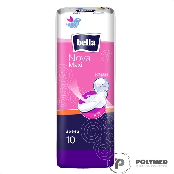 Absorbante igienice Bella Nova Maxi 10 - Polymed