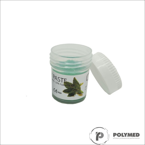 Pasta profilaxie, granulatie mare, aroma menta, fara fluoruri, 100 gr.