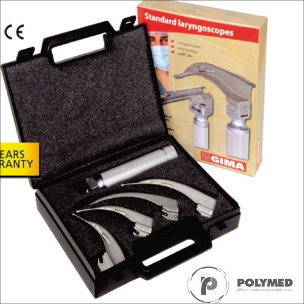 Laringoscop Standard pediatric 2 lame Miller 0-1 - Polymed