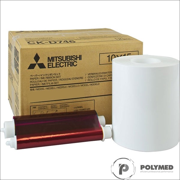Hartie termica, standard originala, pentru Video Printer Mitsubishi, K61B-CE, 110 mm x 20 m, 1 rolă