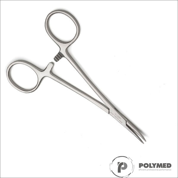 Pensa hemostatica Halstead Mosquito dreapta/curba, 12 cm 