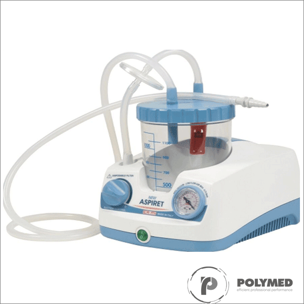 Aspirator chirurgical New Aspiret, vas 1 litru - Polymed