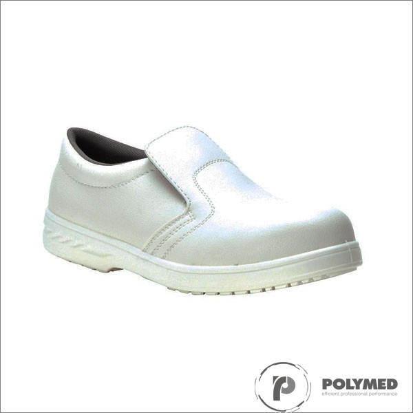 Pantofi protectie S1, albi, 35-47 - Polymed