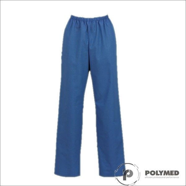 Pantaloni lucru unisex, albastru, XS-XL - Polymed