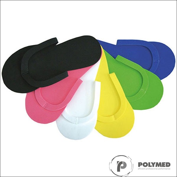 Papuci interdeget, colorati, 12 perechi - Polymed