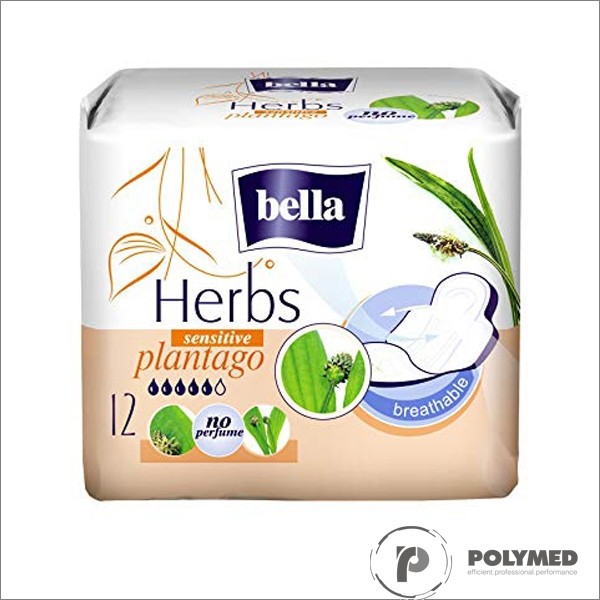 Absorbante igienice Bella Herbs Sensitive Patlagina - Polymed