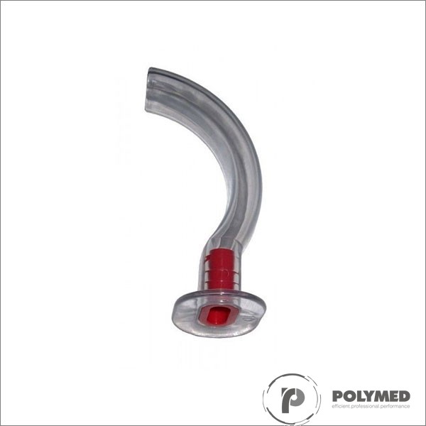 Pipa Guedel, marimea 4, rosu, 100 mm 