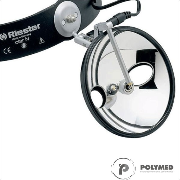 Lampa Riester Clar-N cu oglinda, 100 mm - Polymed