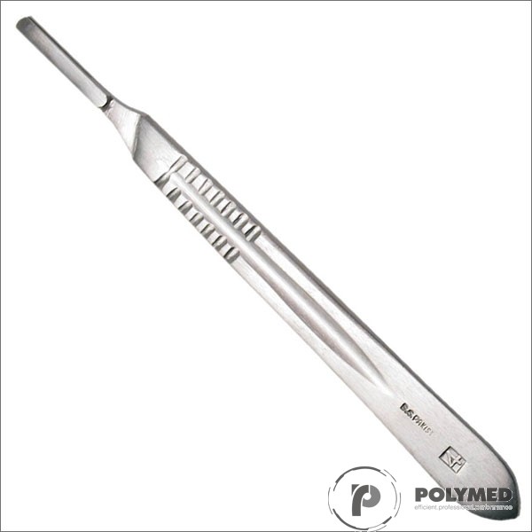 Maner bisturiu din Inox, nr. 4, lame 18-24, 10 bucati