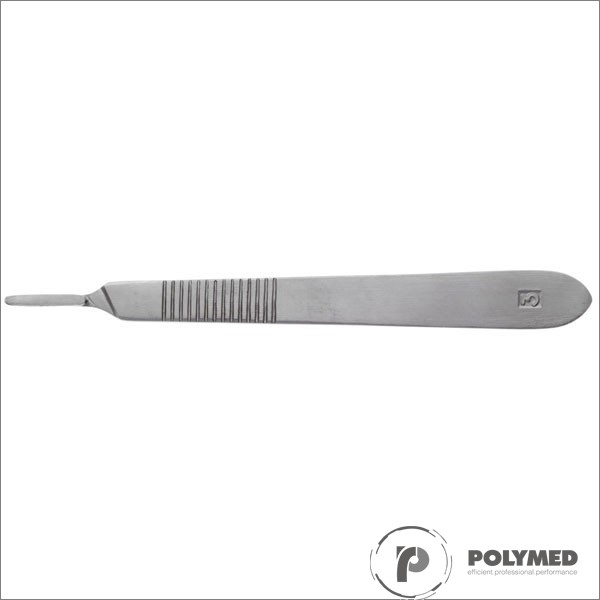 Maner bisturiu din Inox, nr. 3, lame 10-17, 10 bucati