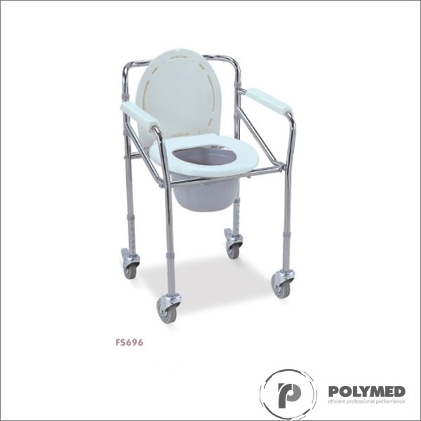 Scaun de toaleta cu roti FS696
