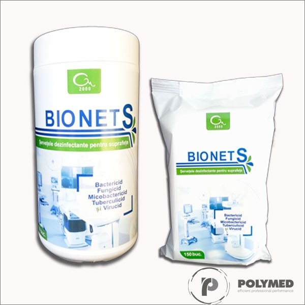 Servetele dezinfectante Bionet S