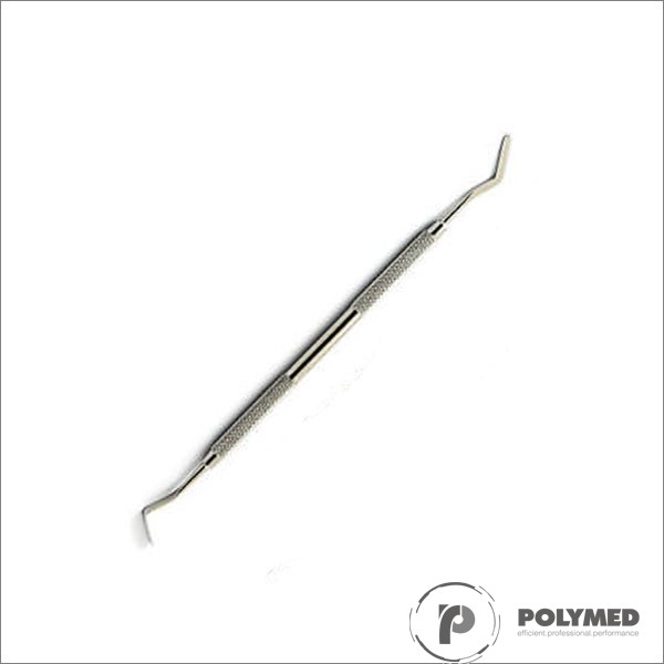 Spatula bucala inox, 2 capete