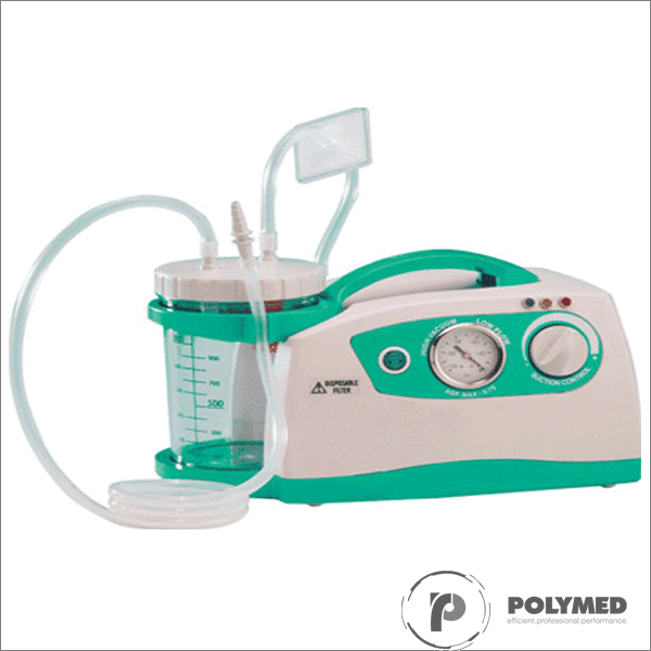 Aspirator secretii cu acumulatori SuperVega, 16 l/min - Polymed