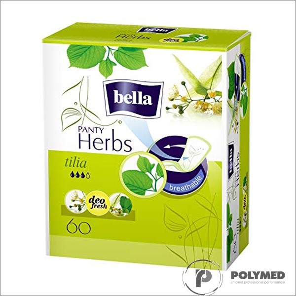 Absorbante zilnice Bella Herbs Panty Floare de Tei Mixform 60 - Polymed