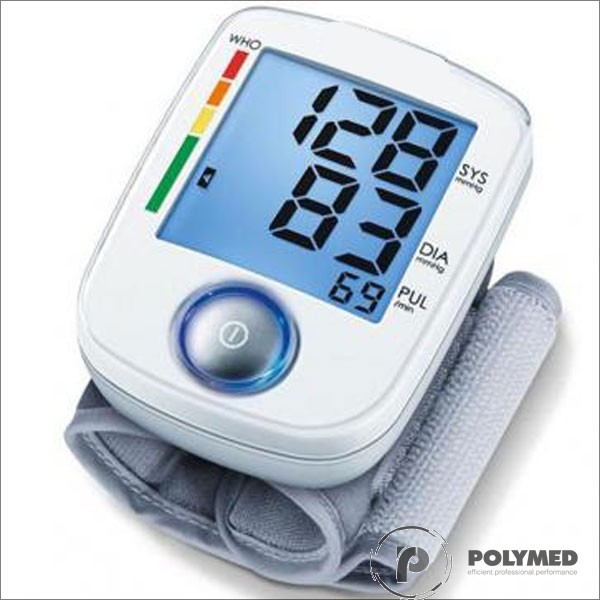 Tensiometru electronic de brat, display digital cu baterii, 90 memorii