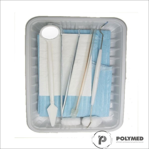 Trusa stomatologica de consultatie, sterila, tip 1, completă - Polymed
