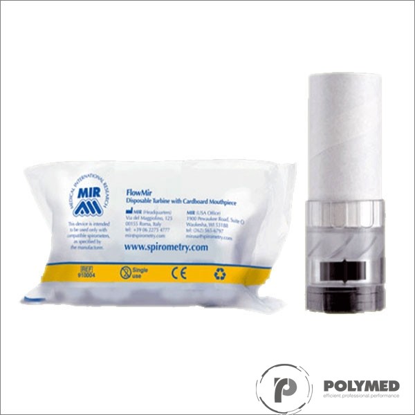 Turbine de unica folosinta pentru spirometre - Polymed