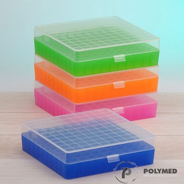 Cutii transport/depozitare tuburi Eppendorf 1,5/2ml - 50 locuri