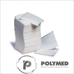 Comprese sterile, 10x10, 5 bucati, 8 straturi, 22 gr/m2 - Polymed