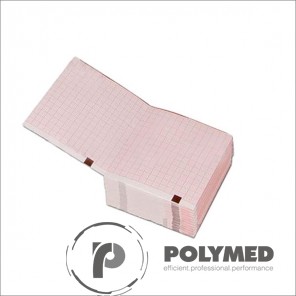 Hartie ECG in Z pentru Schiller AT-1, caroiaj rosu, 90 mm x 90 mm