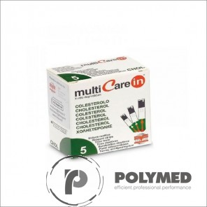 Teste colesterol pentru Multicare IN - 5 teste - Polymed