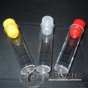 Eprubete plastic cu dop 5ml (12x75mm)