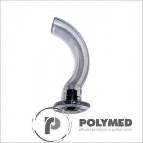 Pipa Guedel, marimea 0, negru, 60 mm