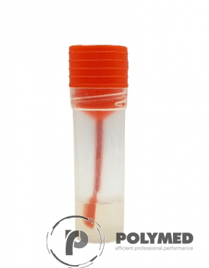 Coprorecoltor transparent, 20 ml, cu mediu Cary Blair