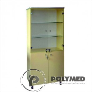 Dulap medicamente, 2 corpuri - Polymed