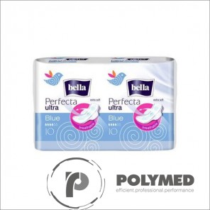 Absorbante subtiri Perfecta Duo Blue - Polymed