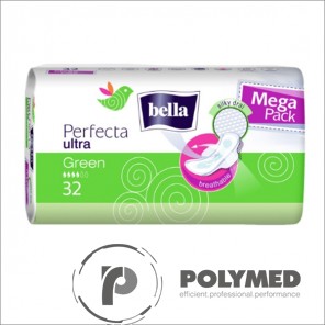 Absorbante subtiri Perfecta Green 32 - Polymed