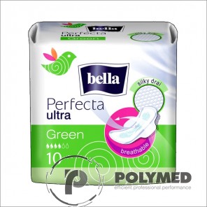 Absorbante subtiri Perfecta Ultra Green - Polymed