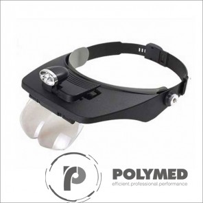 Lupa Light Head Magnifying, 4 mariri - Polymed