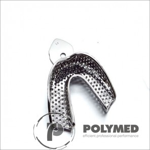 Lingura inox pentru material de impresie, inferior - Polymed