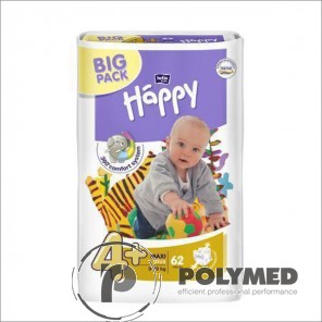 Scutece copii Happy Maxi Plus, 9-20 kg - Polymed