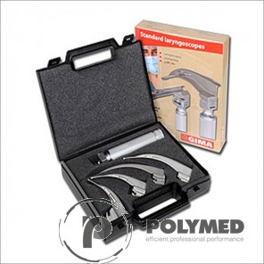Laringoscop Standard pediatric 3 lame Miller 0-1 / Mc Intosh 0 - Polymed