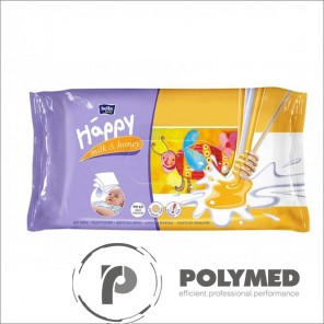 Servetele umede Happy Milk&Honey - Polymed