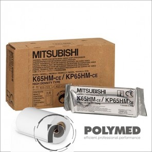 Hartie termica, High Density originala, pentru Video Printer Mitsubishi, K65HM-CE, 110 mm x 20 m, 1 rola