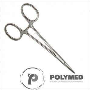 Pensa hemostatica Halstead Mosquito dreapta/curba, 12 cm