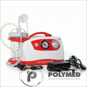 Aspirator secretii NEW ASKIR 230/12V BR cu acumulator - Polymed