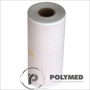 Hartie ECG pentru Bionet ECG 2000, caroiaj rosu, 215 mm x 30 m, role 