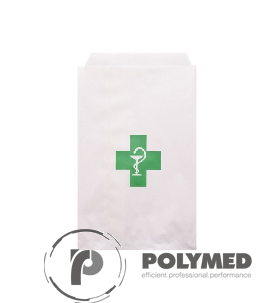 Punga hartie farmacie S, 8 cm x 18 cm, 2500 buc. 