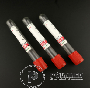 Vacutainer biochimie 9 ml cu clot activator (dop rosu)