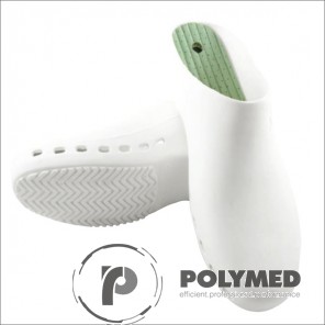 Saboti albi autoclavabili, marimi 35-40 - Polymed